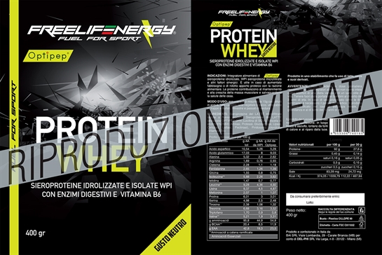 Protein Whey Optipep Neutro - 400 gr