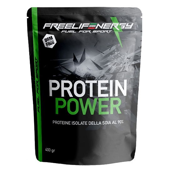 Protein Power - Proteine isolate della soia al 90% - 400 gr